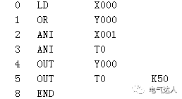 如何将三菱PLC程序转换成欧姆龙PLC程序的图3