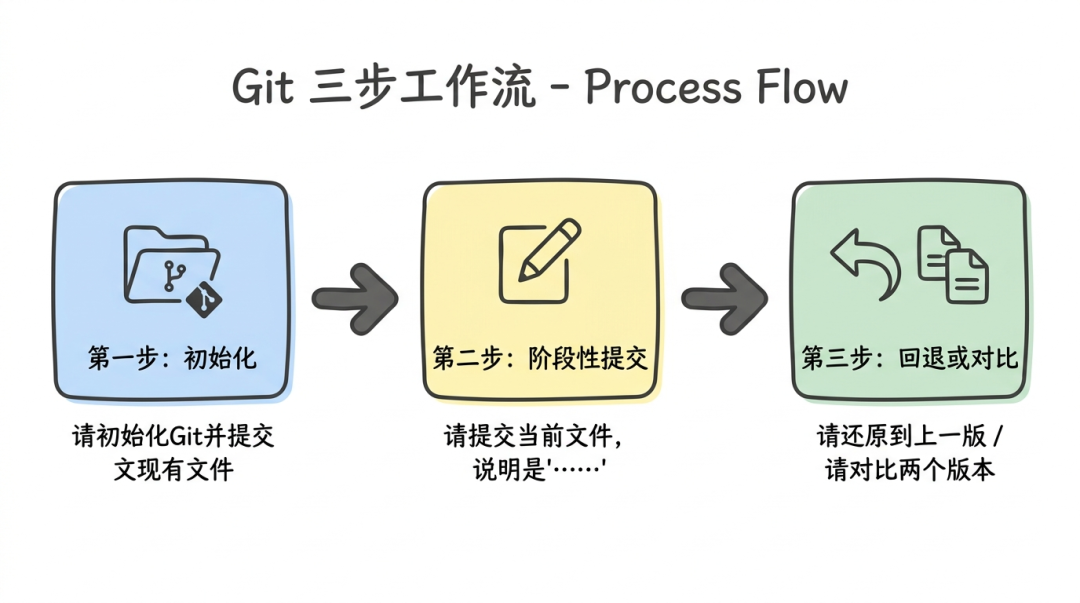 Git 三步工作流