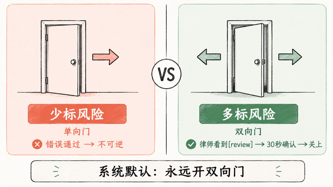 单向门与双向门对比