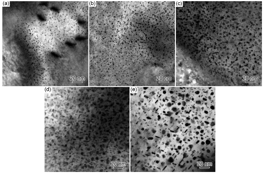【论文介绍】航空铝合金代次划分特点及第五代800 MPa级超高强度铝合金的时效析出特点的图3