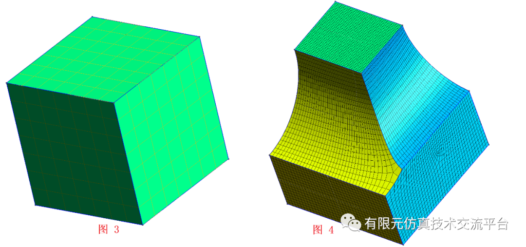 Gmsh划分四边形、六面体网格的图2