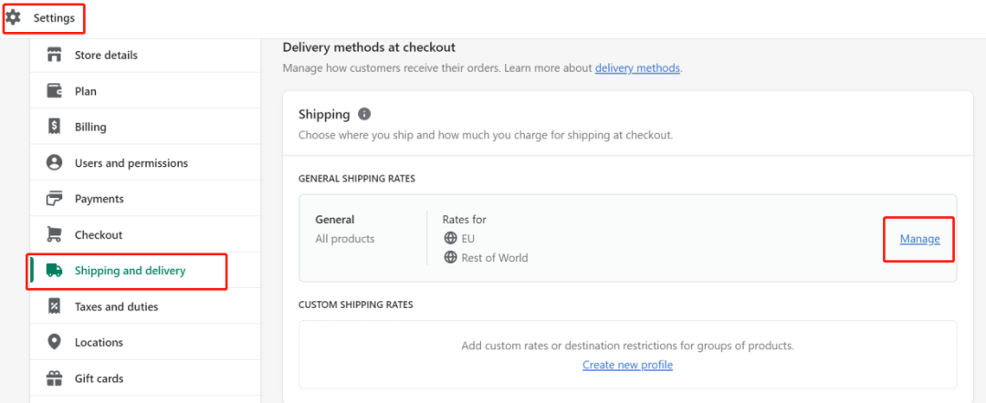 Shopify新手建站都需要设置什么