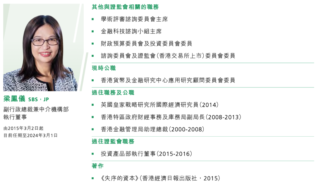 她出任香港证监会行政总裁,为该职位首位女性(图3) 图片