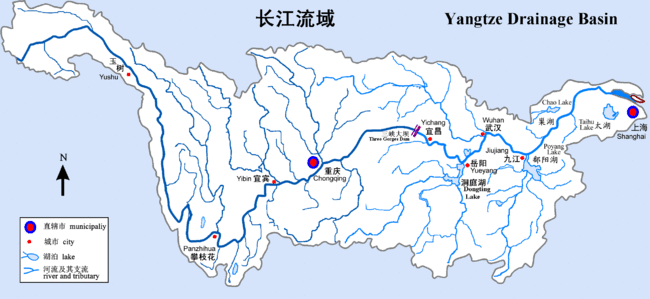 长江治理难:涉及范围广,部门多1,长江流域横跨中国东部,中部和西部