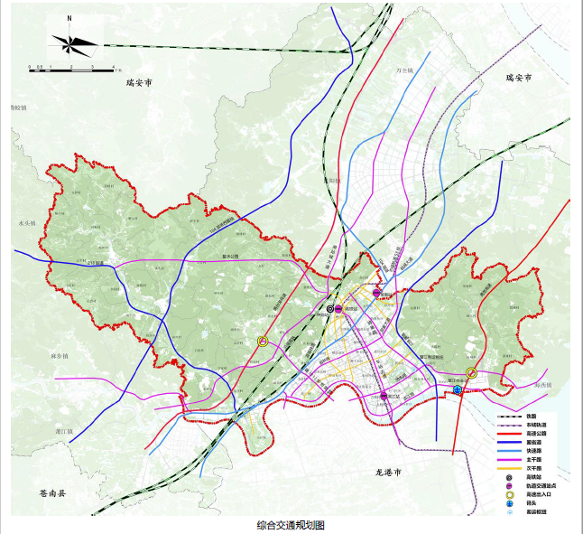 温州副中心城市|平阳县鳌江镇国土空间总体规划(2021-2035年)