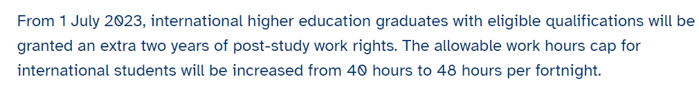 2023澳洲新财年移民新政汇总