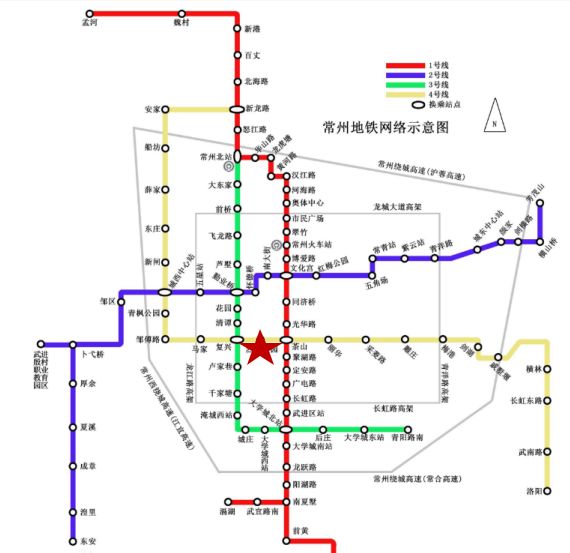 江南经典广场项目东侧800米,就是地铁1号线站点茶山站,经常在北京上海
