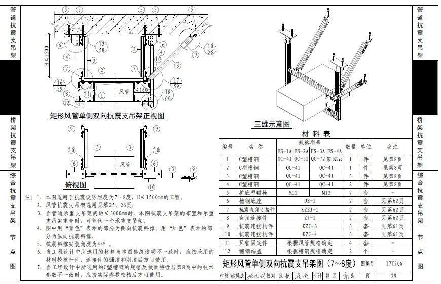 《地铁工程抗震支吊架设计与安装》图集