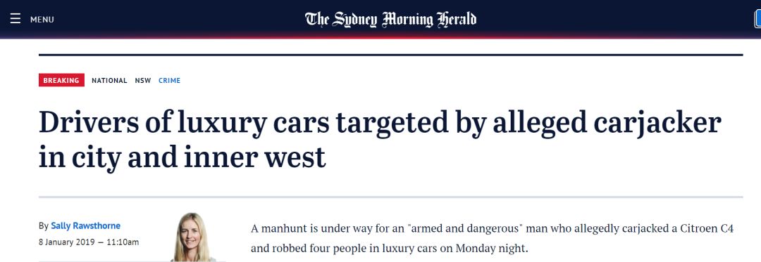 恐怖！雪梨多地發生持刀搶車案！專搶這些車！包括華人區！大家要小心！ 靈異 第4張