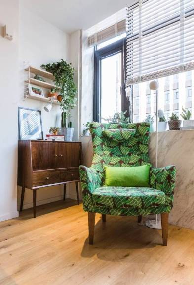 把客廳抬高了一點，60㎡的房子就多出了儲物間、餐廳、和工作區 家居 第13張