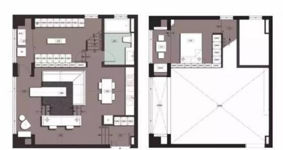 把客廳抬高了一點，60㎡的房子就多出了儲物間、餐廳、和工作區 家居 第4張