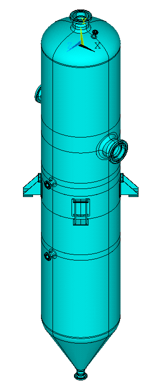 ANSYS在压力容器行业的应用-应力强度分析的图1