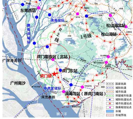 东莞虎门高铁站tod项目来了将今年9月开工5栋200米超高