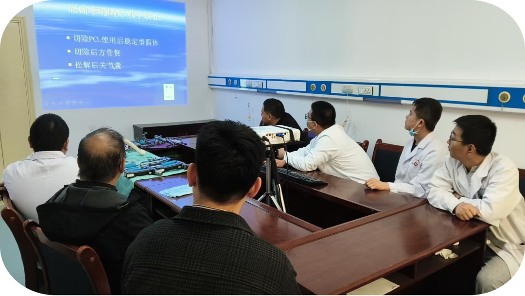 医院试模是什么渭源县人民医院骨科一病区开展膝关节置换手术青年医师专项学习实践活动-上海聚慕医疗器械有限公司