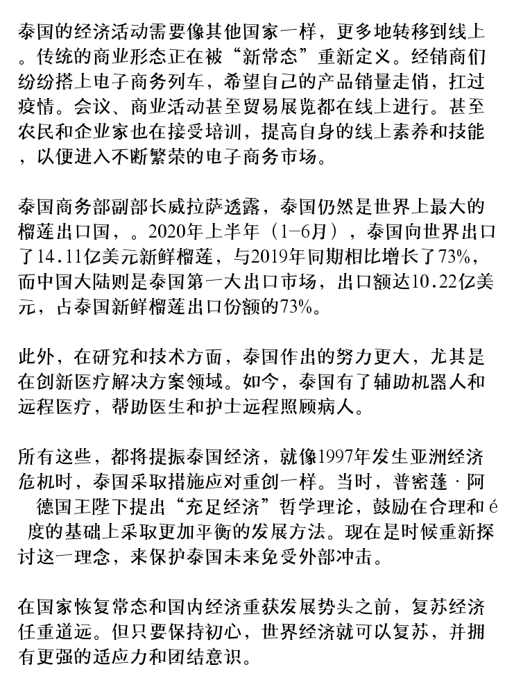 泰國經濟就像一個缺氧的病人……急需大批現金流輸氧 旅遊 第9張