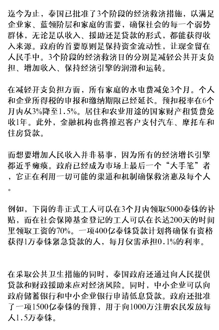 泰國經濟就像一個缺氧的病人……急需大批現金流輸氧 旅遊 第5張