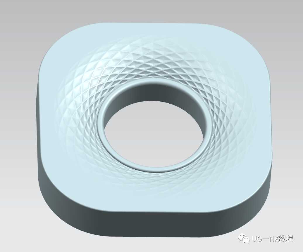 UG NX碎花渐变渐消纹理面曲面创建思路的图13