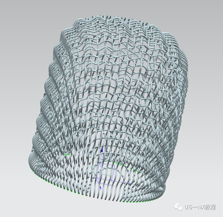 UG NX麦克风网罩建模的图14