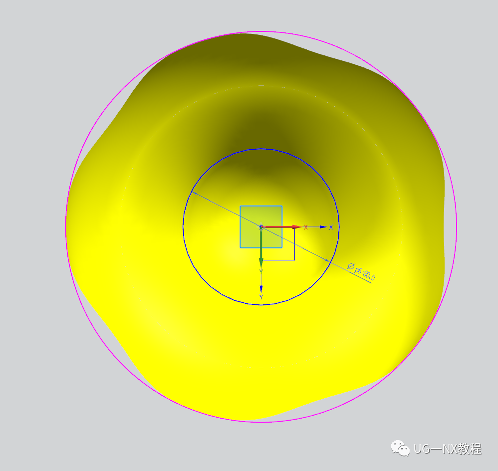 UG NX绘制一个蘑菇模型（表达式曲线）的图7