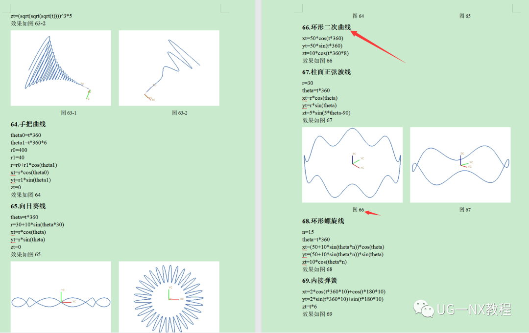 UG NX绘制一个蘑菇模型（表达式曲线）的图2