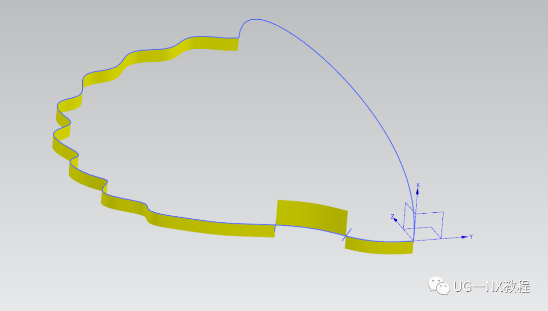 UG NX画一个曲面贝壳模型的图5