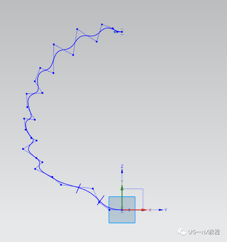 UG NX画一个曲面贝壳模型的图3