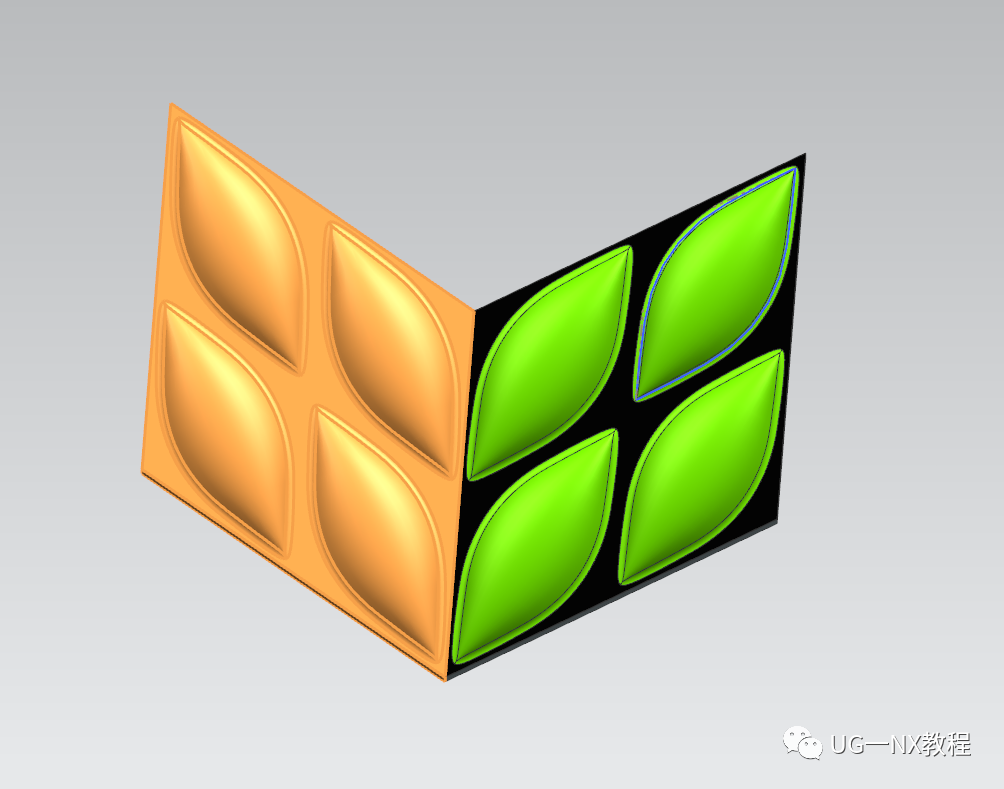UG NX建模绿叶戒指环-整体变形的图10
