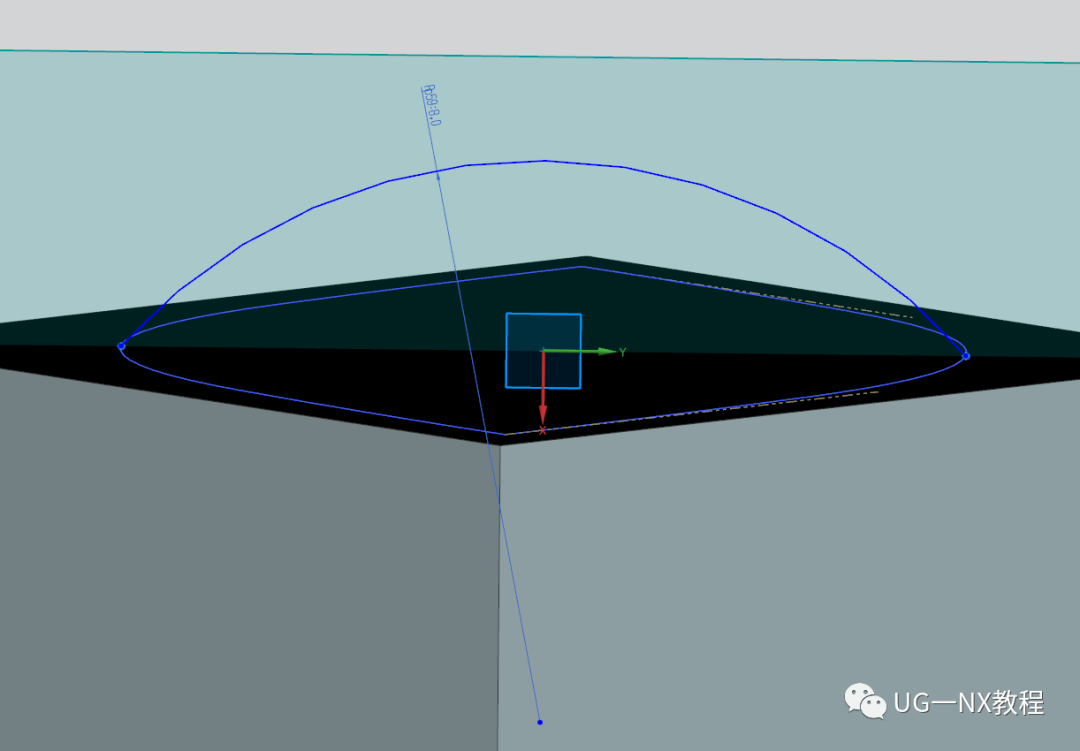 UG NX建模绿叶戒指环-整体变形的图5