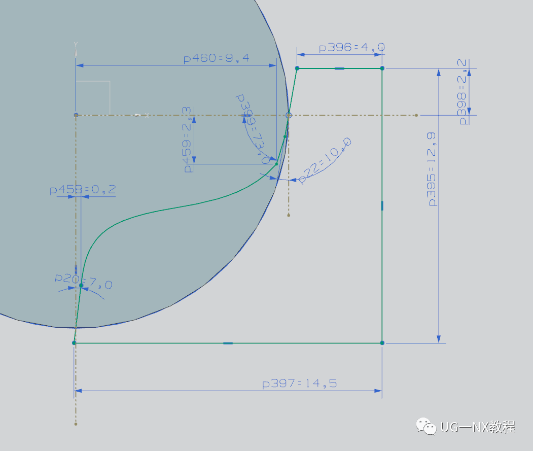 UG NX绘制一把数控平底铣刀的图4