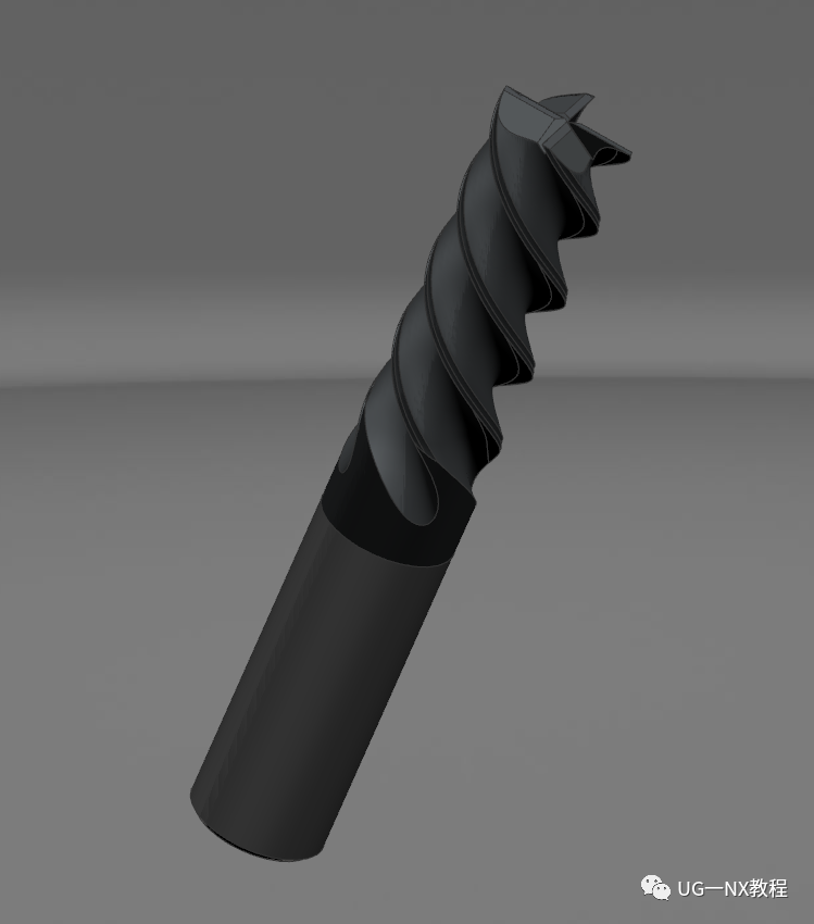 UG NX绘制一把数控平底铣刀的图19