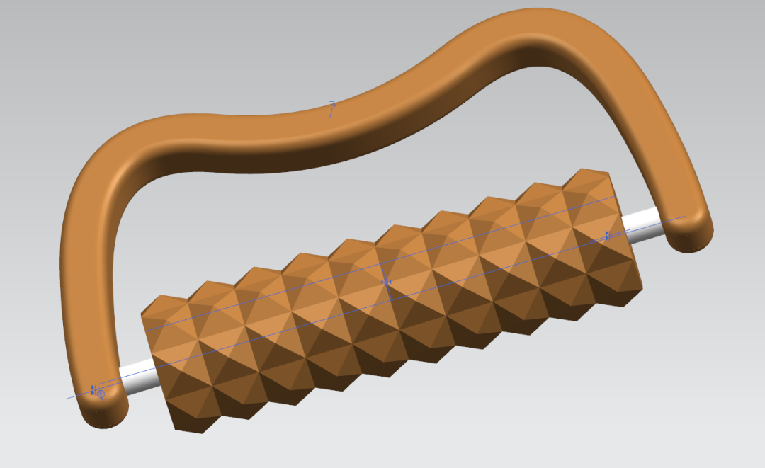 UG NX画一个按摩滚轮和UG图标三维模型的图13