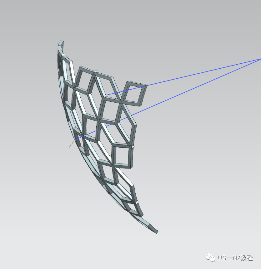 UG NX创建一个六边形镂空球体，六边形真能围成一个球？的图15