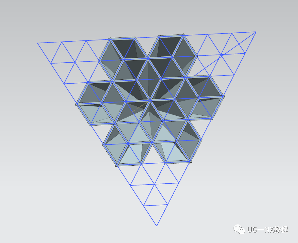 UG NX创建一个六边形镂空球体，六边形真能围成一个球？的图10