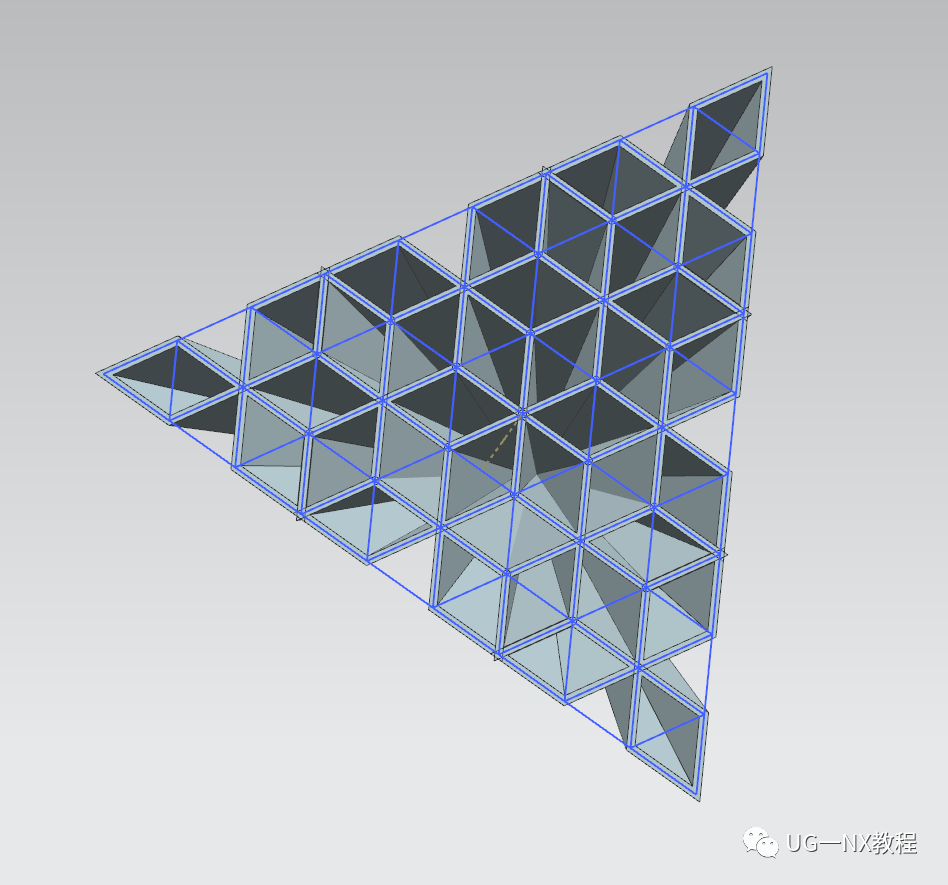 UG NX创建一个六边形镂空球体，六边形真能围成一个球？的图11