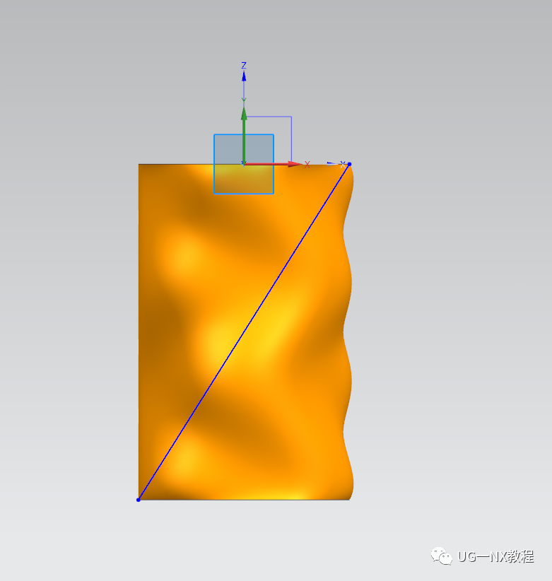 UG NX绘制一个弯曲镂空笔筒的图7