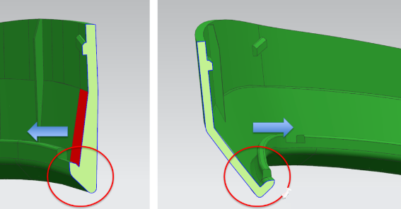 UG NX塑胶产品内滑块设计要点的图3
