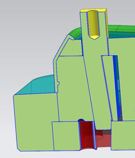 UG NX塑胶产品内滑块设计要点的图5