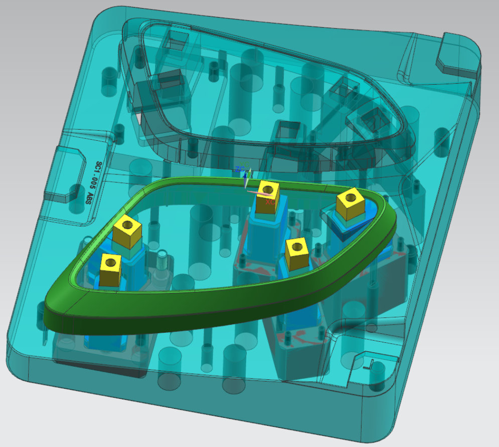 UG NX塑胶产品内滑块设计要点的图4