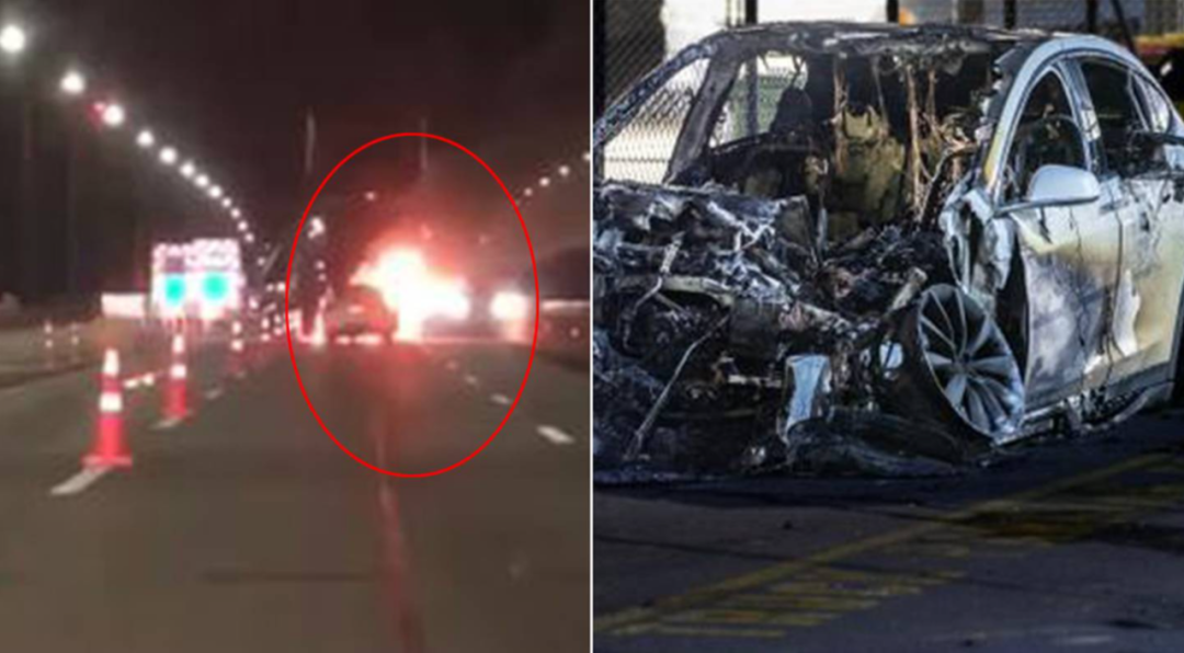 目击特斯拉爆燃！两男子舍命救下女司机，女子怒吼警员“为什么会烧起来？”原因竟是...（组图） - 6