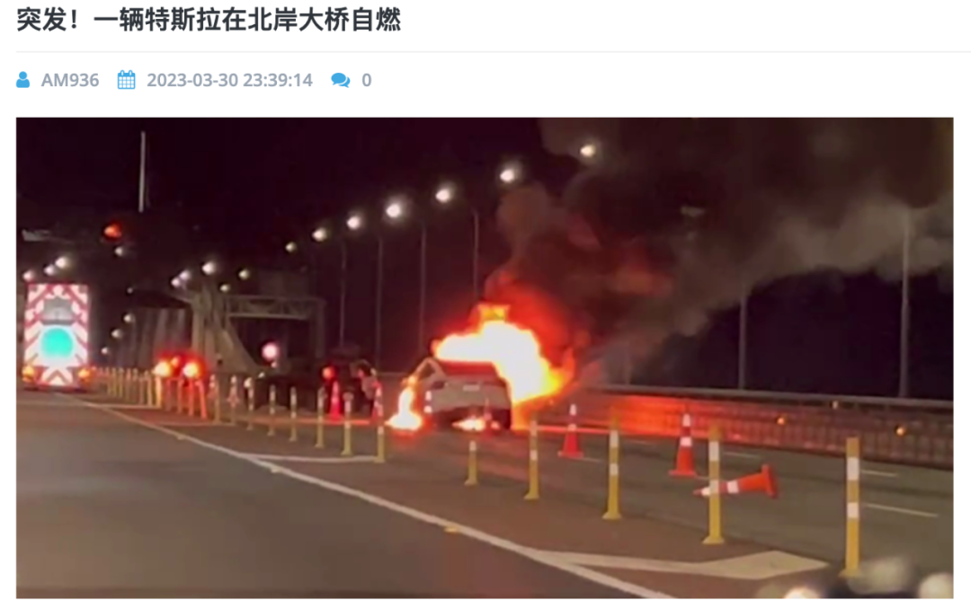 目击特斯拉爆燃！两男子舍命救下女司机，女子怒吼警员“为什么会烧起来？”原因竟是...（组图） - 3