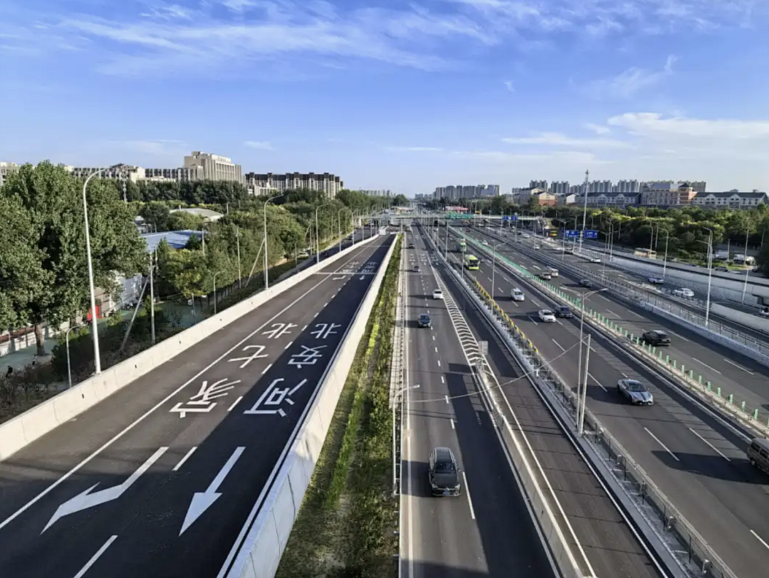北清路快速化改造路段，全线通车！