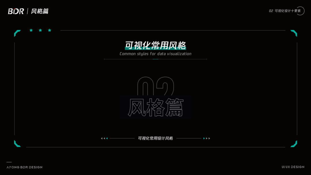 可视化设计十要素-风格偏