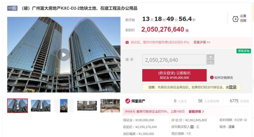 20亿起拍！烂尾5年的科学城“*”，有望盘活？