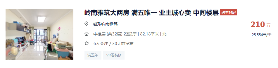 万科金梦2.8万/平，中海誉城2.6万/平！黄埔这里跌回20年