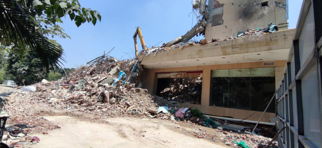 番禺香江大酒店被夷平！年底卖地变豪宅？