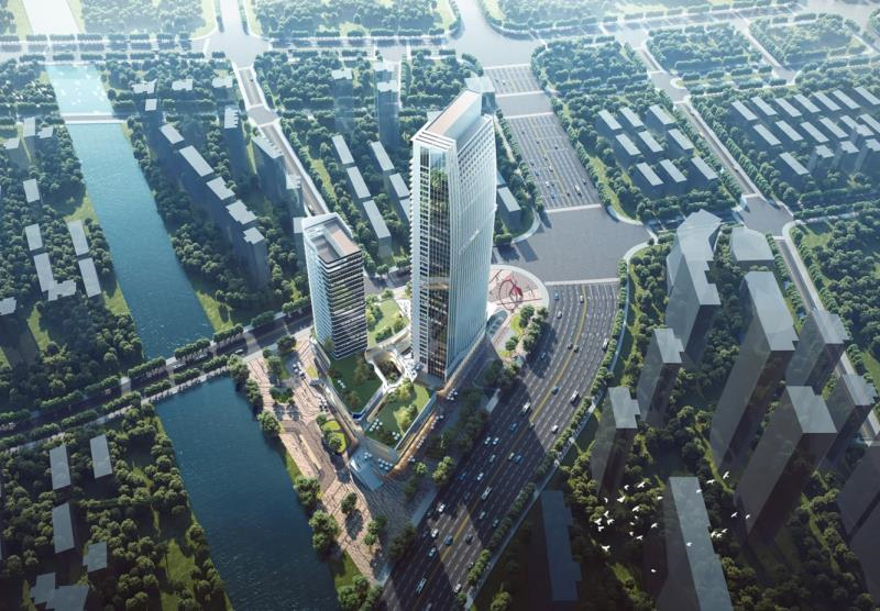 保利国际广场项目鸟瞰效果图市区两级联动助力东海广场重获"新生"据