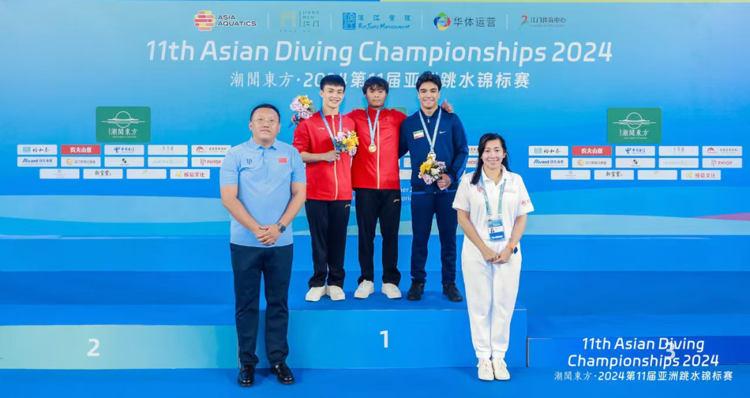 重庆跳水健儿张文澳，再次夺金！