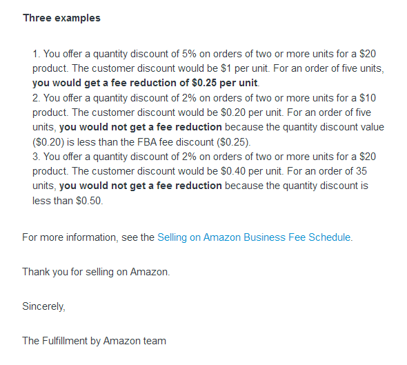 亚马逊fba新动态 简化批量采购订单折扣费用的 众和商务