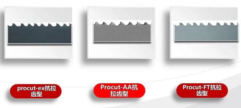 薄壁管材鋸切的齒距、齒形、帶鋸條產(chǎn)品系列選擇 薄壁管材鋸切的齒距、齒形、帶鋸條產(chǎn)品系列選擇