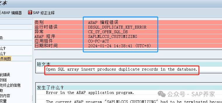 SAP 用 DEBUG 解决 MMPV 运行报 DUMP 错误 - 封面图